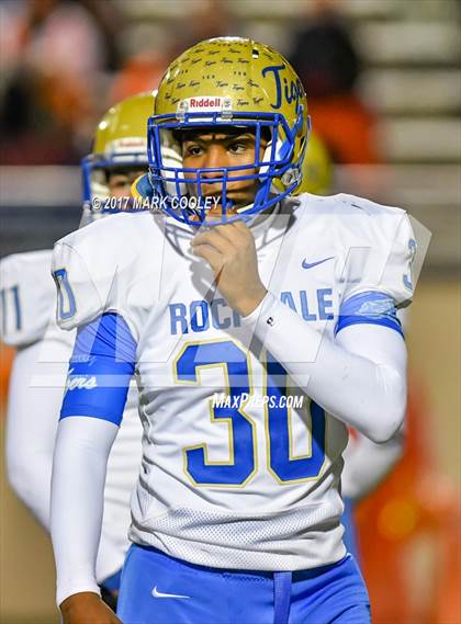 Thumbnail 3 in Teague vs. Rockdale (UIL 3A D1 Quarterfinal) photogallery.