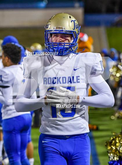 Thumbnail 3 in Teague vs. Rockdale (UIL 3A D1 Quarterfinal) photogallery.