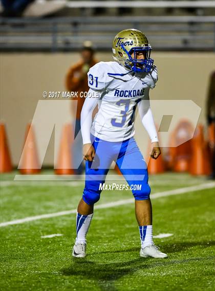 Thumbnail 3 in Teague vs. Rockdale (UIL 3A D1 Quarterfinal) photogallery.