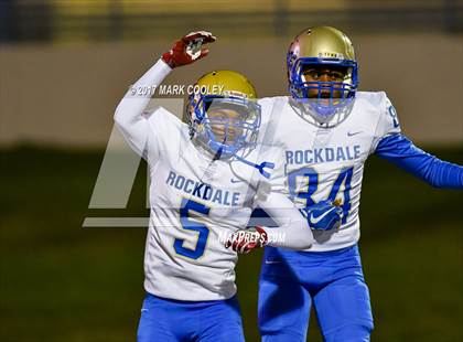Thumbnail 3 in Teague vs. Rockdale (UIL 3A D1 Quarterfinal) photogallery.