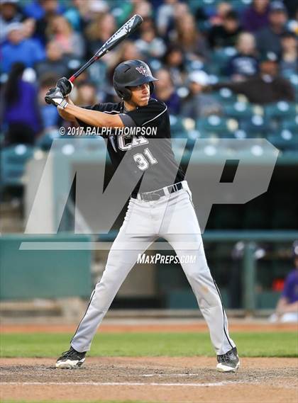Thumbnail 2 in Valley Christian vs. Bradshaw Christian @ Raley Field photogallery.