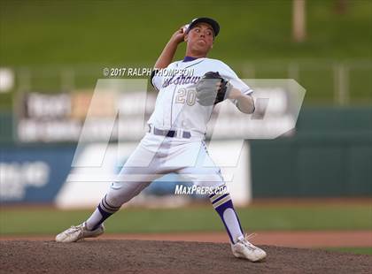 Thumbnail 2 in Valley Christian vs. Bradshaw Christian @ Raley Field photogallery.