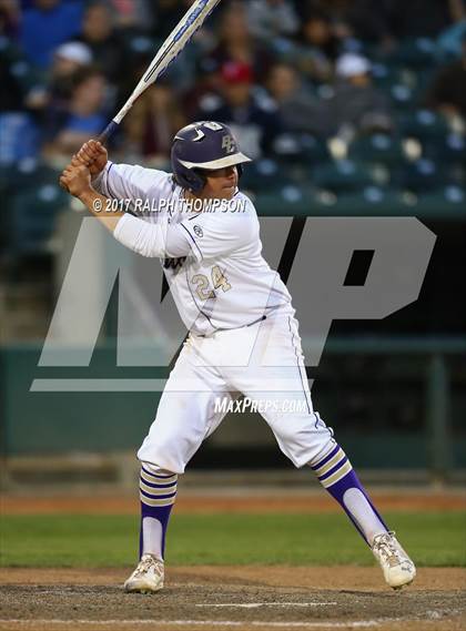 Thumbnail 3 in Valley Christian vs. Bradshaw Christian @ Raley Field photogallery.