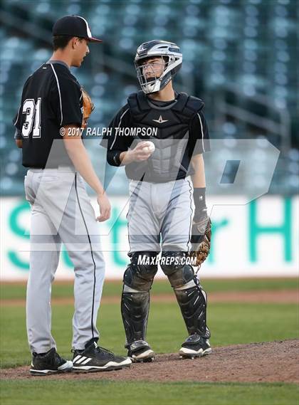 Thumbnail 1 in Valley Christian vs. Bradshaw Christian @ Raley Field photogallery.