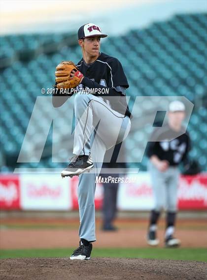 Thumbnail 3 in Valley Christian vs. Bradshaw Christian @ Raley Field photogallery.