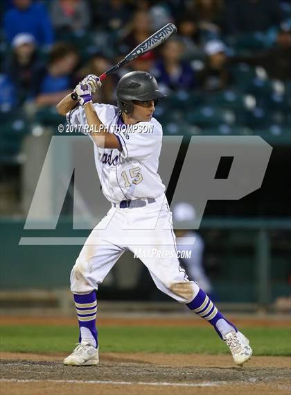 Thumbnail 2 in Valley Christian vs. Bradshaw Christian @ Raley Field photogallery.