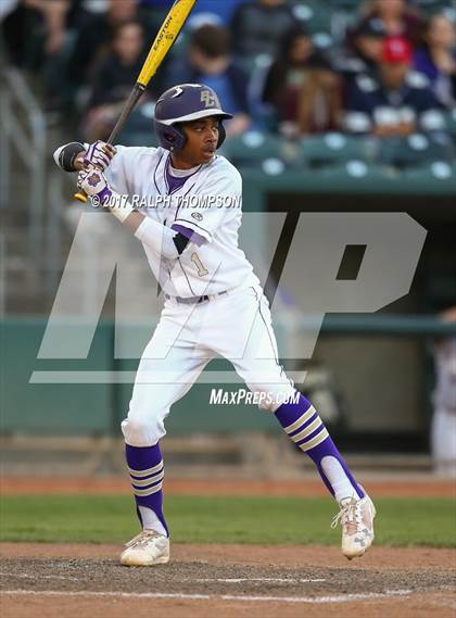 Thumbnail 2 in Valley Christian vs. Bradshaw Christian @ Raley Field photogallery.