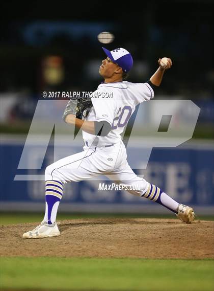 Thumbnail 2 in Valley Christian vs. Bradshaw Christian @ Raley Field photogallery.