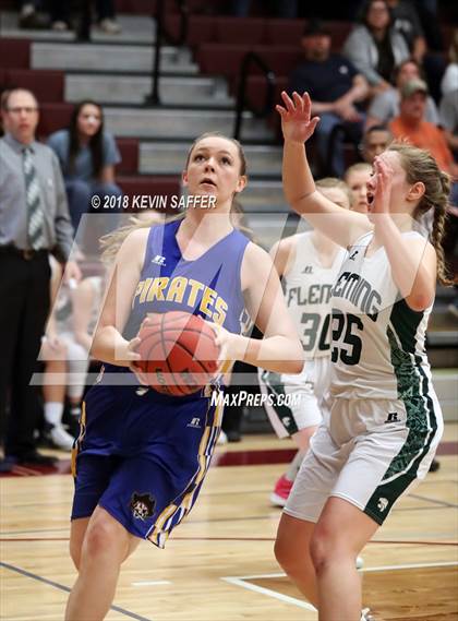 Thumbnail 1 in Fleming vs. Genoa-Hugo/Karval (CHSAA 1A Regional Playoff) photogallery.