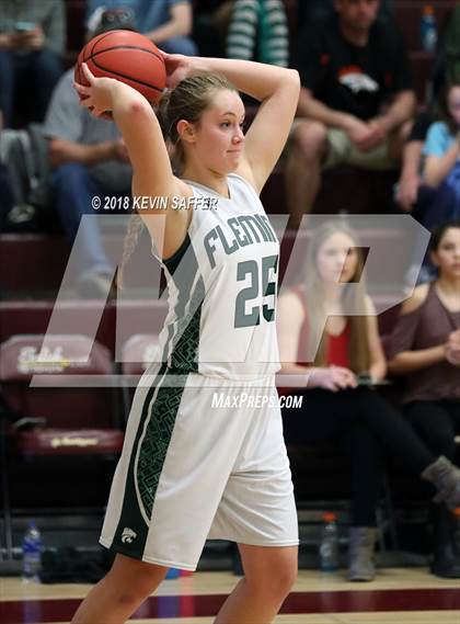 Thumbnail 2 in Fleming vs. Genoa-Hugo/Karval (CHSAA 1A Regional Playoff) photogallery.