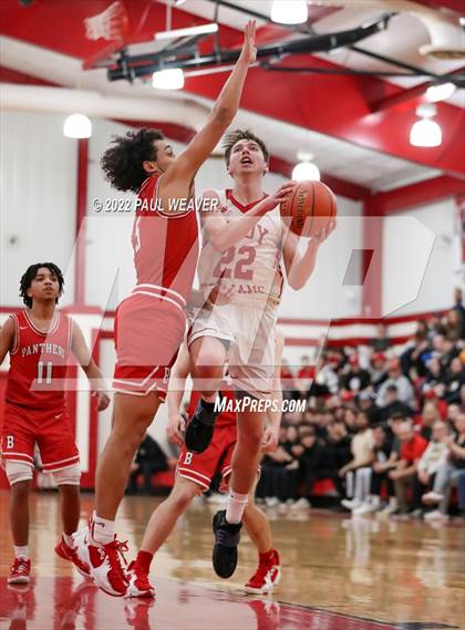 Thumbnail 1 in Bloomsburg vs. Troy (PIAA District IV Class AAA Semi-final) photogallery.