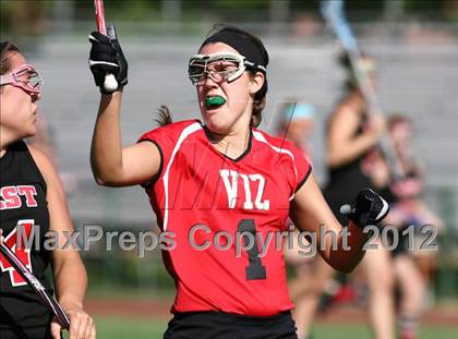 Thumbnail 3 in Visitation Academy vs. Hazelwood West photogallery.