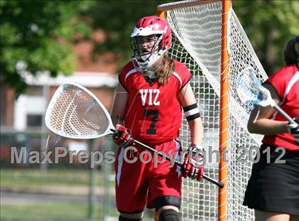 Thumbnail 3 in Visitation Academy vs. Hazelwood West photogallery.