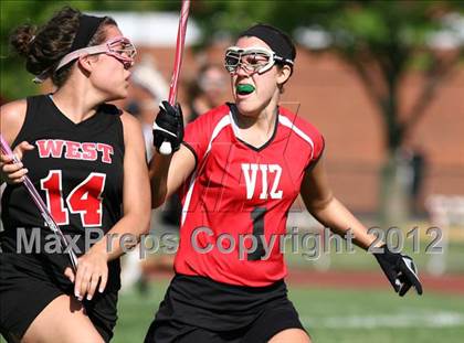 Thumbnail 1 in Visitation Academy vs. Hazelwood West photogallery.