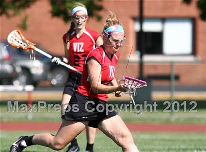 Thumbnail 2 in Visitation Academy vs. Hazelwood West photogallery.