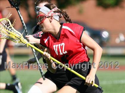 Thumbnail 3 in Visitation Academy vs. Hazelwood West photogallery.