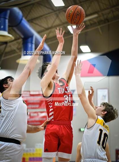 Thumbnail 3 in Toledo vs North Beach (WIAA 2B District Playoff) photogallery.