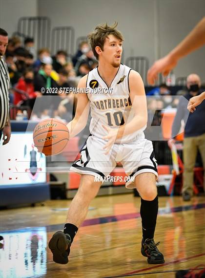 Thumbnail 1 in Toledo vs North Beach (WIAA 2B District Playoff) photogallery.