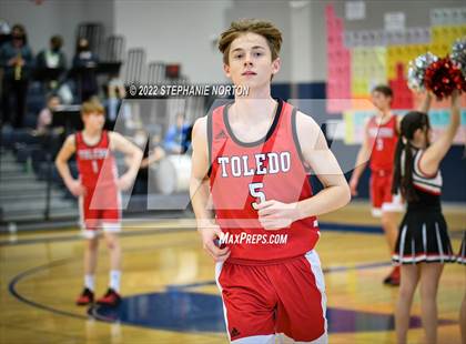 Thumbnail 1 in Toledo vs North Beach (WIAA 2B District Playoff) photogallery.