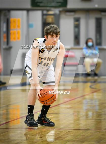 Thumbnail 3 in Toledo vs North Beach (WIAA 2B District Playoff) photogallery.