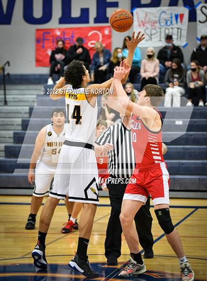 Thumbnail 3 in Toledo vs North Beach (WIAA 2B District Playoff) photogallery.