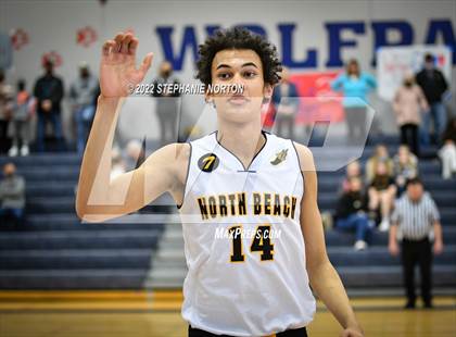 Thumbnail 3 in Toledo vs North Beach (WIAA 2B District Playoff) photogallery.