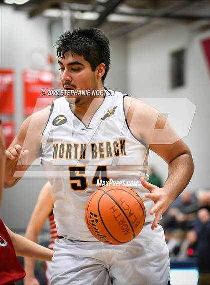 Thumbnail 2 in Toledo vs North Beach (WIAA 2B District Playoff) photogallery.