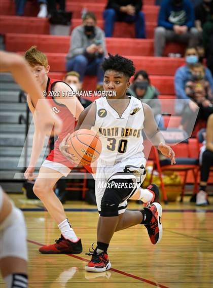 Thumbnail 1 in Toledo vs North Beach (WIAA 2B District Playoff) photogallery.