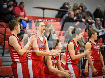 Thumbnail 2 in Toledo vs North Beach (WIAA 2B District Playoff) photogallery.