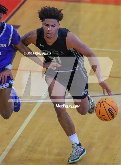 Thumbnail 1 in McEachern vs Collins Hill (5-Star Longhorn Steakhouse Classic) photogallery.