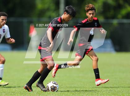 Thumbnail 1 in Berean Baptist Academy vs  Freedom Christian Academy (BBA Soccer Jamboree) photogallery.