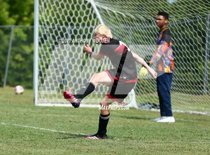 Thumbnail 2 in Berean Baptist Academy vs  Freedom Christian Academy (BBA Soccer Jamboree) photogallery.