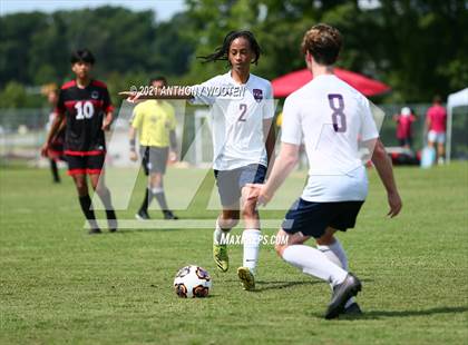 Thumbnail 2 in Berean Baptist Academy vs  Freedom Christian Academy (BBA Soccer Jamboree) photogallery.