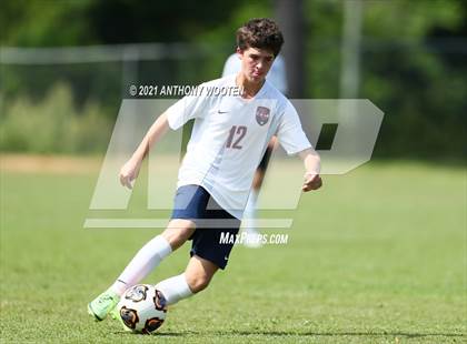 Thumbnail 1 in Berean Baptist Academy vs  Freedom Christian Academy (BBA Soccer Jamboree) photogallery.