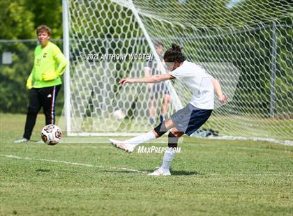 Thumbnail 1 in Berean Baptist Academy vs  Freedom Christian Academy (BBA Soccer Jamboree) photogallery.