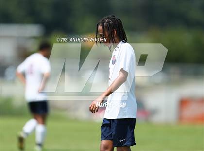 Thumbnail 3 in Berean Baptist Academy vs  Freedom Christian Academy (BBA Soccer Jamboree) photogallery.