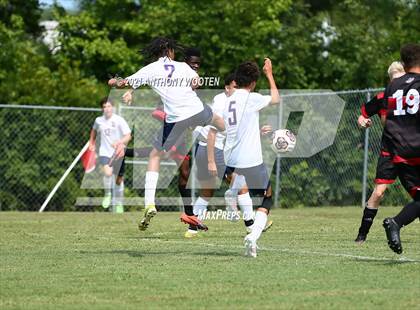 Thumbnail 3 in Berean Baptist Academy vs  Freedom Christian Academy (BBA Soccer Jamboree) photogallery.