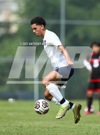 Thumbnail 1 in Berean Baptist Academy vs  Freedom Christian Academy (BBA Soccer Jamboree) photogallery.