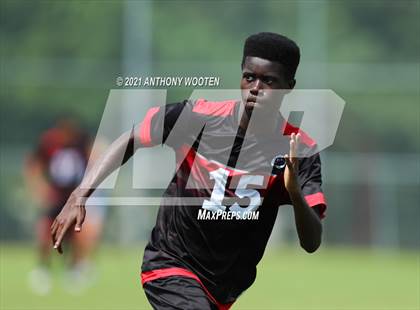 Thumbnail 2 in Berean Baptist Academy vs  Freedom Christian Academy (BBA Soccer Jamboree) photogallery.