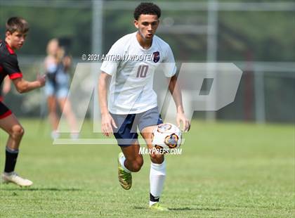 Thumbnail 2 in Berean Baptist Academy vs  Freedom Christian Academy (BBA Soccer Jamboree) photogallery.