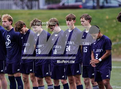 Thumbnail 2 in St. John's Prep vs Natick (MIAA Division 1 Final) photogallery.