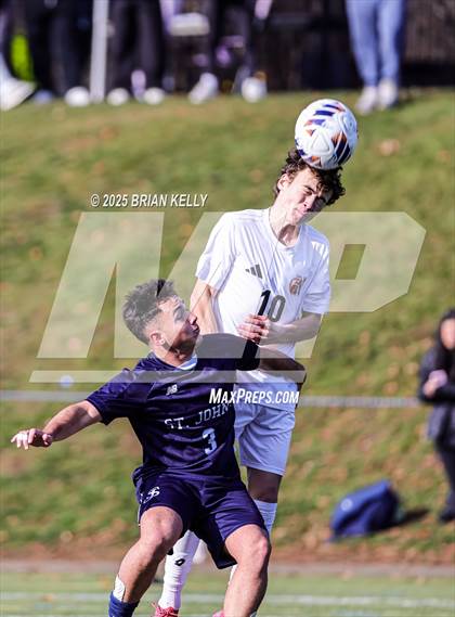 Thumbnail 2 in St. John's Prep vs Natick (MIAA Division 1 Final) photogallery.