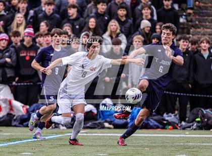 Thumbnail 2 in St. John's Prep vs Natick (MIAA Division 1 Final) photogallery.