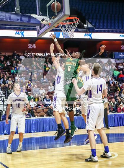 Thumbnail 1 in Westbrook vs. Trinity Catholic (CIAC Class S Final) photogallery.