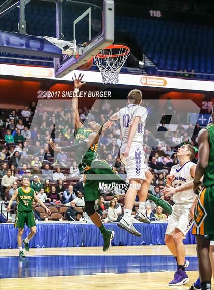 Thumbnail 1 in Westbrook vs. Trinity Catholic (CIAC Class S Final) photogallery.