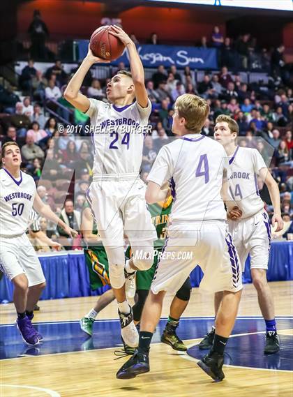 Thumbnail 1 in Westbrook vs. Trinity Catholic (CIAC Class S Final) photogallery.