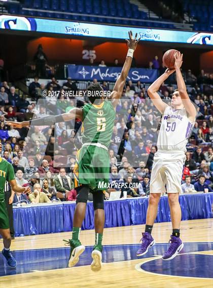 Thumbnail 2 in Westbrook vs. Trinity Catholic (CIAC Class S Final) photogallery.