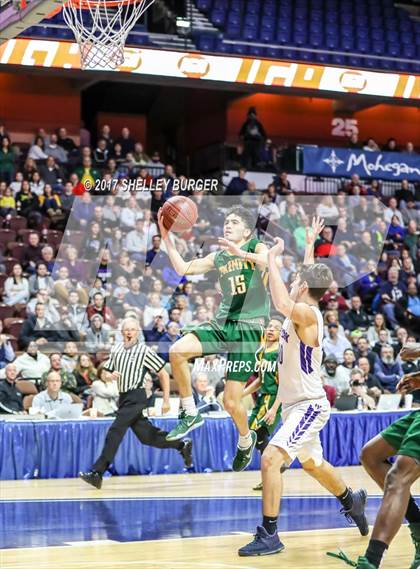 Thumbnail 2 in Westbrook vs. Trinity Catholic (CIAC Class S Final) photogallery.