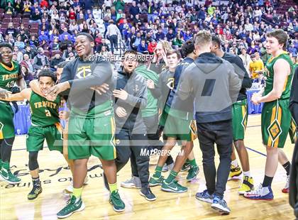 Thumbnail 2 in Westbrook vs. Trinity Catholic (CIAC Class S Final) photogallery.