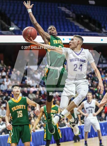 Thumbnail 2 in Westbrook vs. Trinity Catholic (CIAC Class S Final) photogallery.